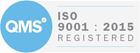 SWS are ISO 9001:2015 Registered